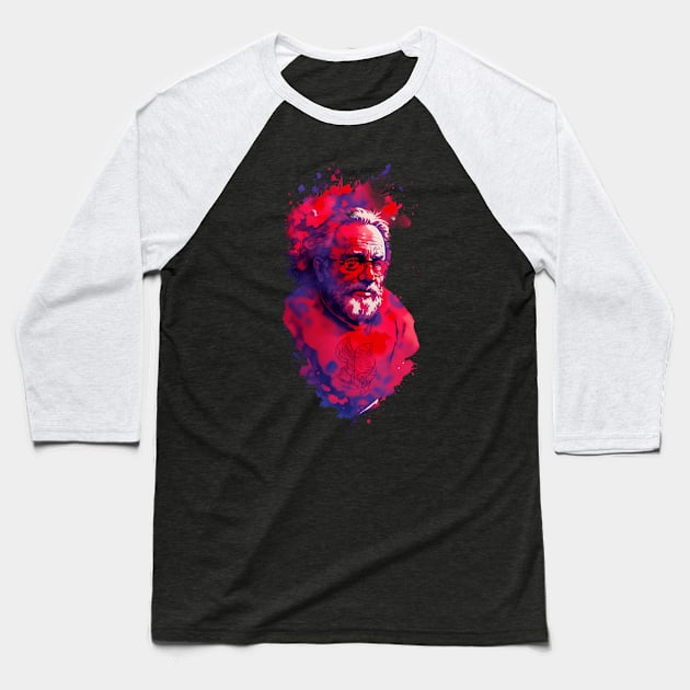 Henry Charles Bukowski Baseball T-Shirt by Shop Goods